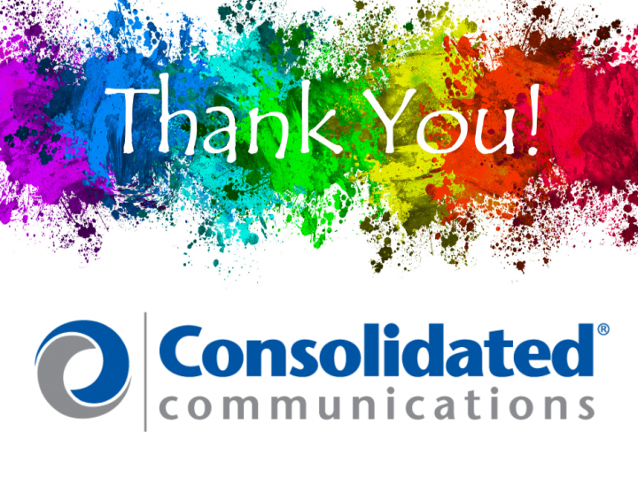 RCFB Receives $2,500 from Consolidated Communications, Inc. to Help Families During Pandemic